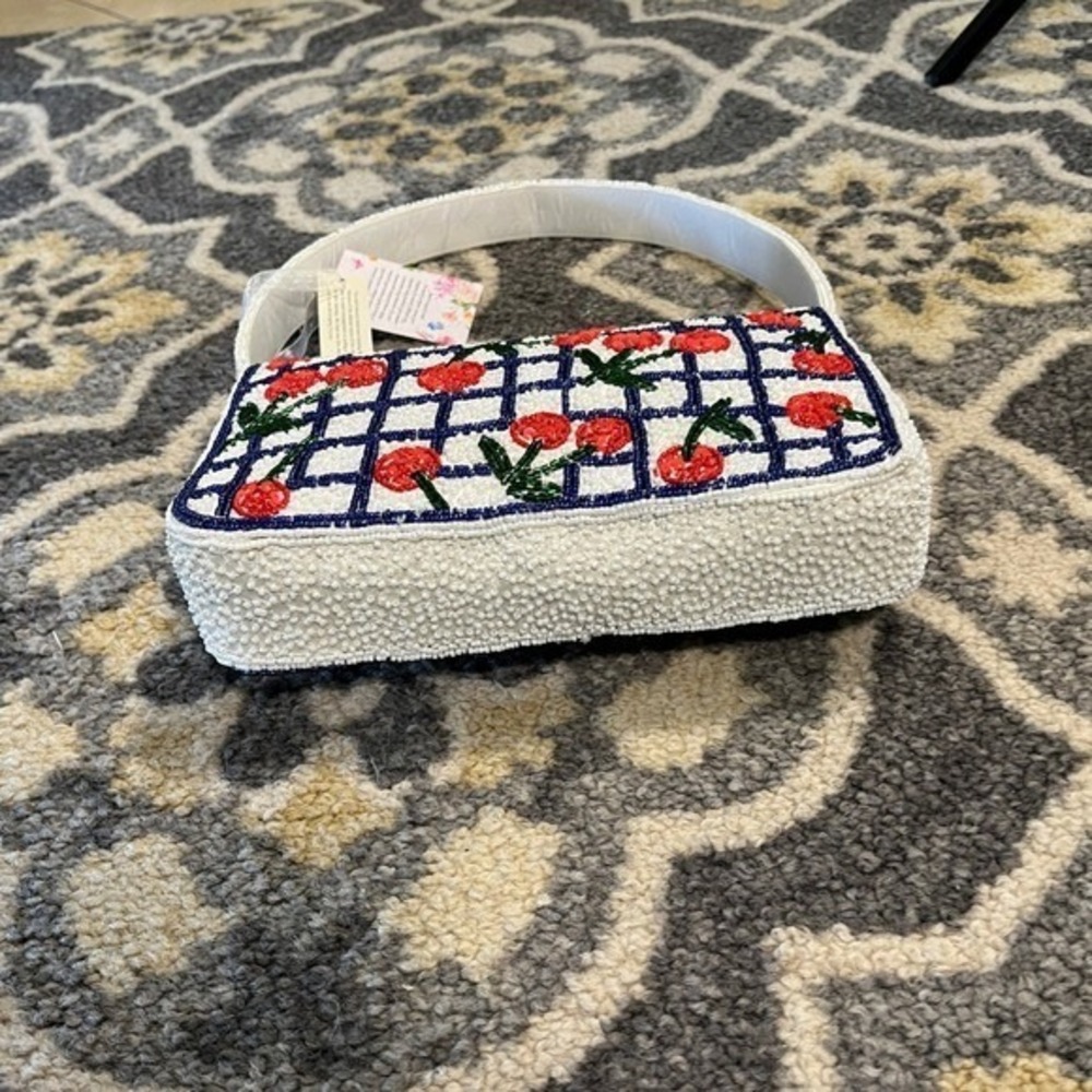 Cherry Patterned Shoulder Bag - image 4